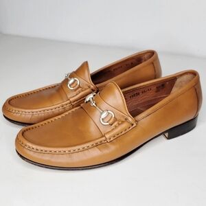 Allen Edmonds Verona Horse Bit Loafers Walnut Men's Size 9.5
